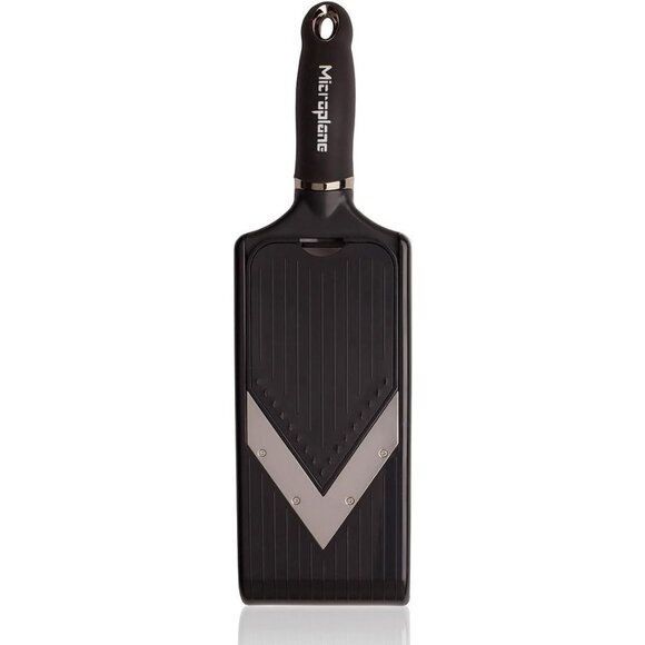 Microplane Adjustable Slicer with Julienne Blade Black Kitchen Tool for Vegetabl - Picture 1 of 10